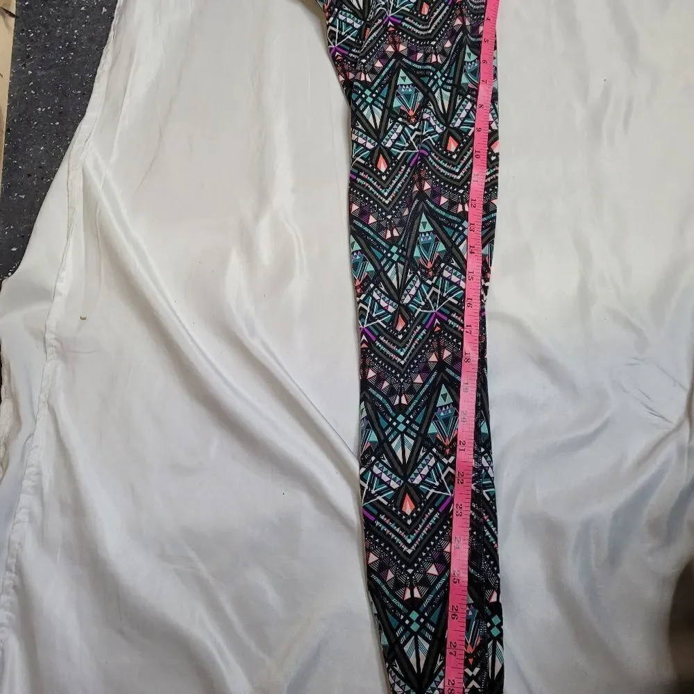 VS PINK ultimate printed geometric workout athleisure leggings pants S‎